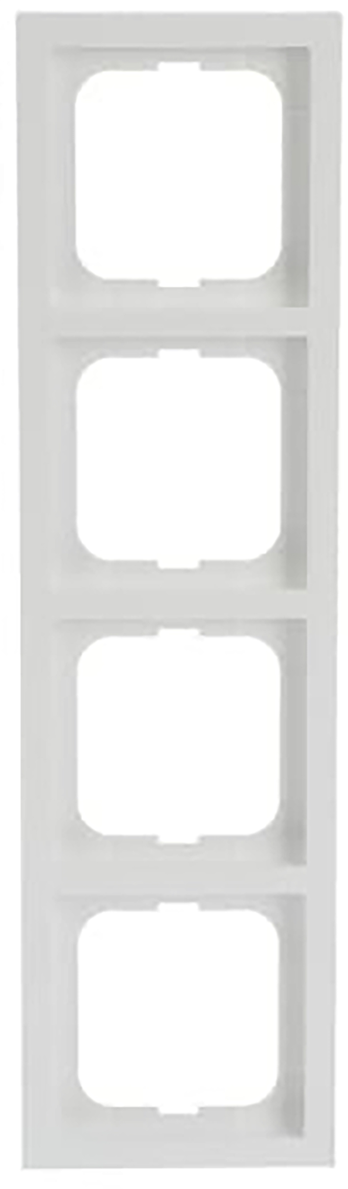 Abb Busch-Jaeger Afdekraam 4-Voudig Wit/Wit Future Linear Bj - Afbeelding 3