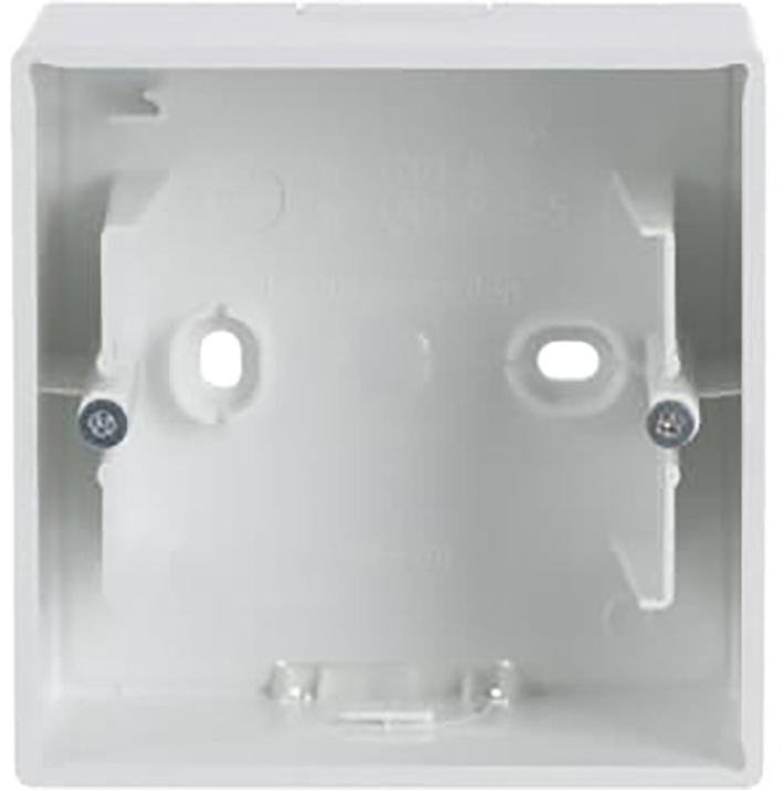 Abb Busch-Jaeger Opbouw Bak 1-Voudig Leeg Wit/Wit Future