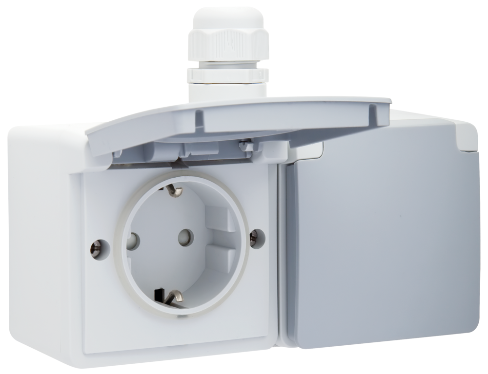Niko Hydro Wd Wcd Ra 2V Horizontaal - Insteek Grijs - Afbeelding 2