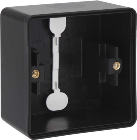 Niko Hydro Opbouwdoos 1V + 2X 1 Soepele Ingang Grijs Zwart - Afbeelding 5