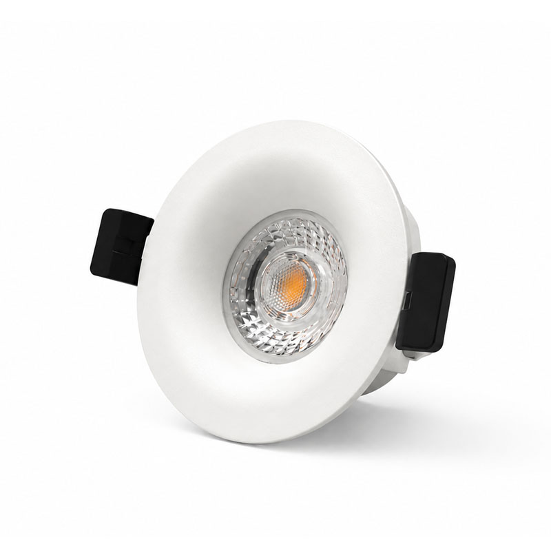 Interlight Downlight Inb.spot Rond Verdiept Wit 8W 2700K Ip44 Dimb - Afbeelding 3